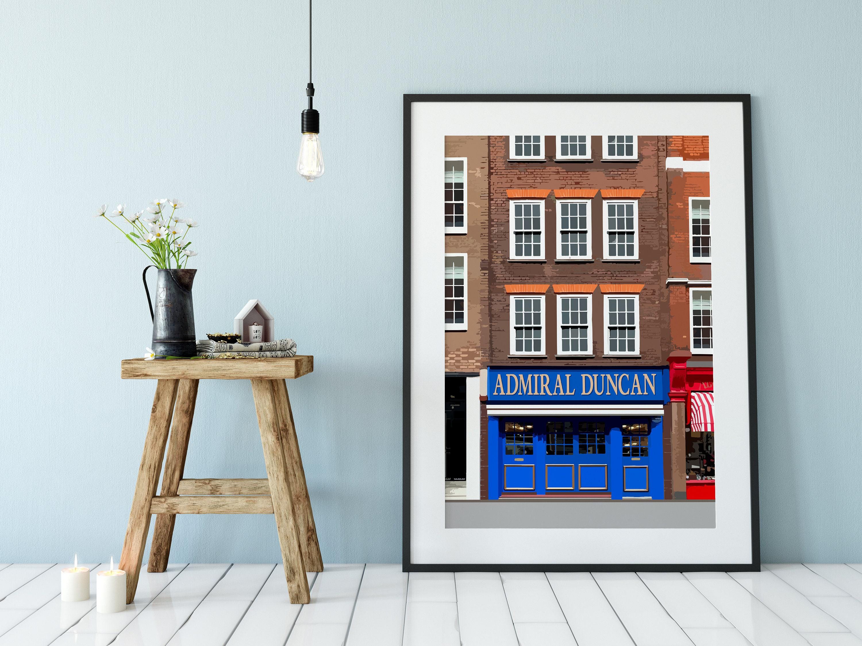 Impression Soho, pub The Admiral Duncan, impression Centre de Londres