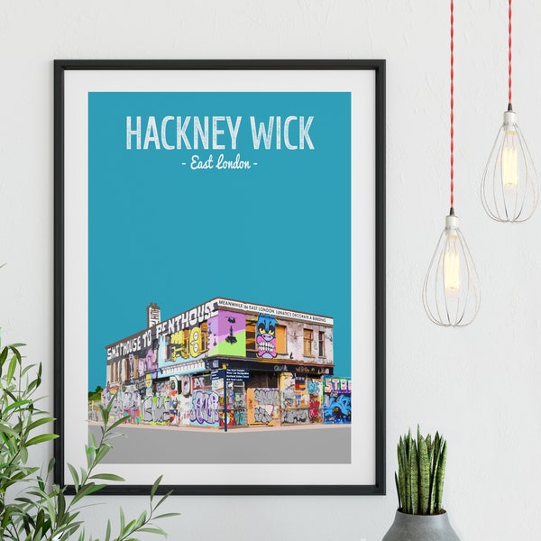 Hackney Wick Art Etsy UK