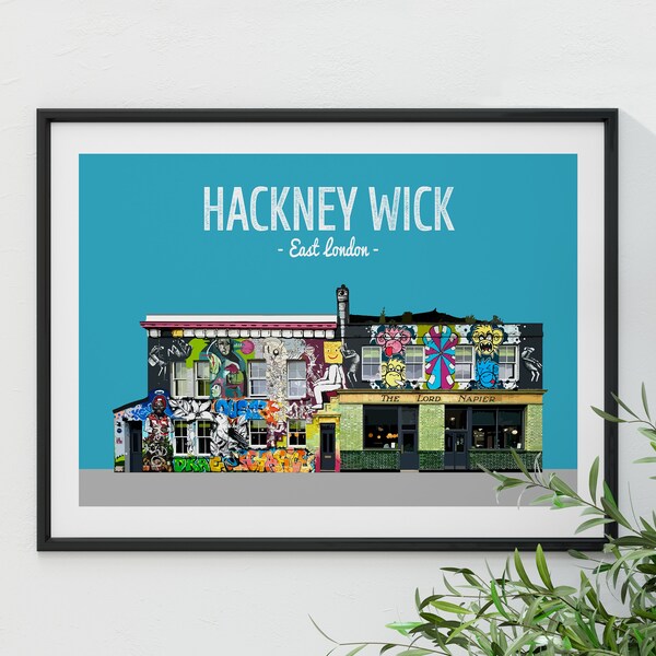 Hackney Wick Art Etsy UK