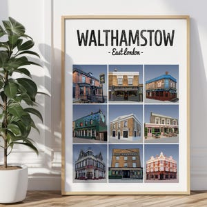 Walthamstow Druck, The Village Pub, LLoyd Park, Waltham Forest, Wood Street, The Nags Head, The Bell, The Dog und Duck Pub