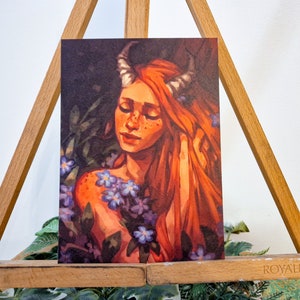 Faun - Small Art Print - A5 Size (148 X 210mm, 5.8 X 8.3
