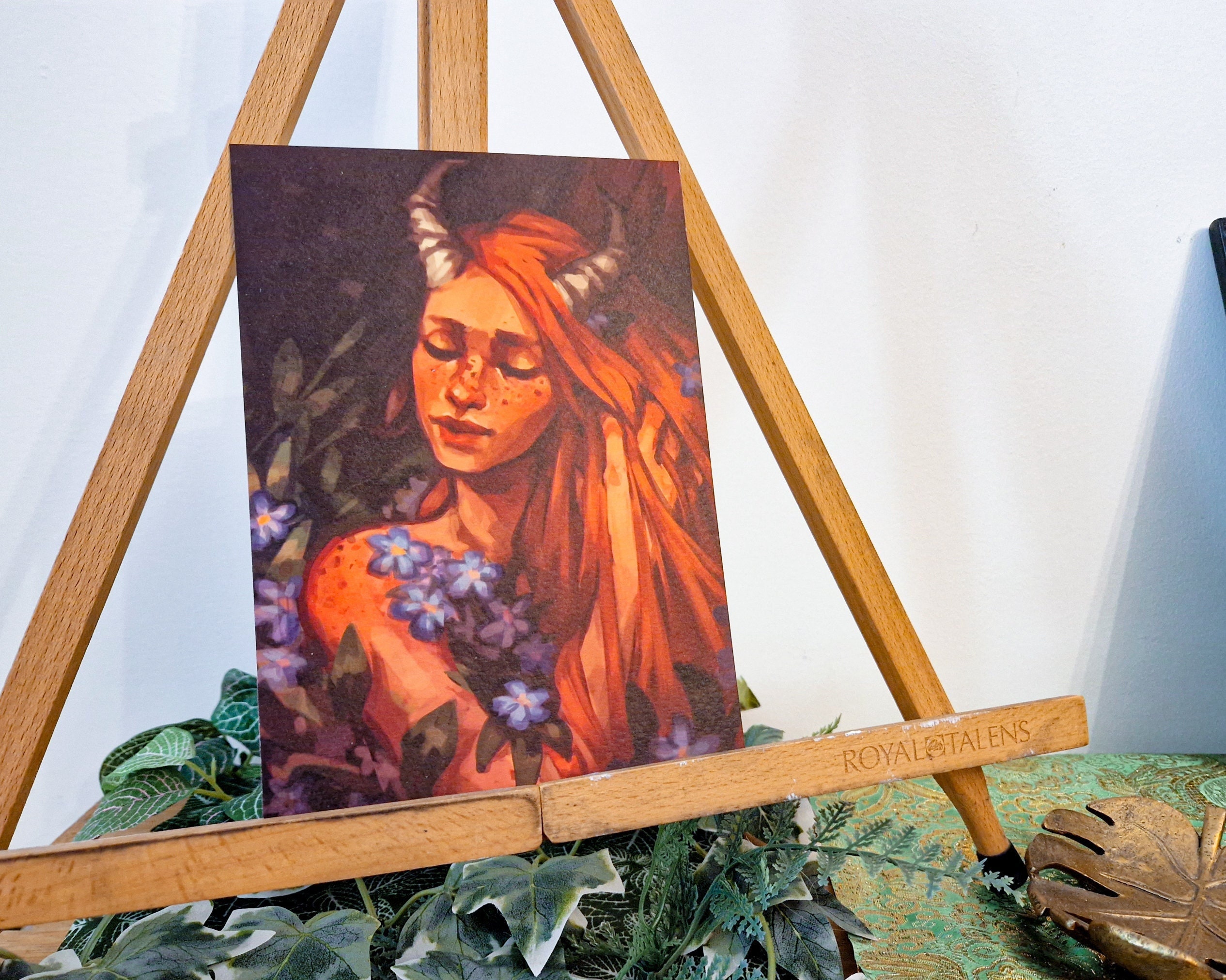 Faun - Small Art Print - A5 Size (148 X 210mm, 5.8 X 8.3