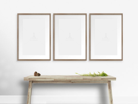 A3 A4 Frame Mockup Frame Mockup Psd Mockup Frame Poster Etsy