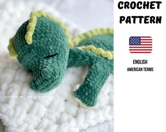 CROCHET PATTERN Comforters Crocodile / Amigurumi crocodile security blanket / Newborn Lovey Pattern / Comforter /Crochet animal patterns