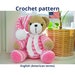 see more listings in the Crochet patterns toys section