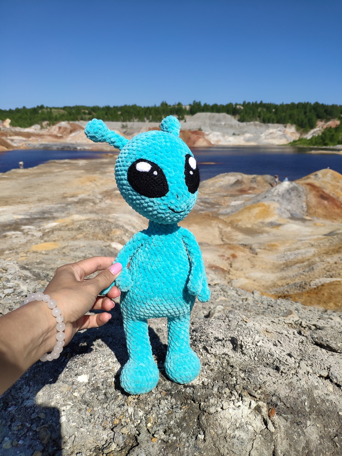CROCHET ALIEN PATTERN Amigurumi Green Alien Pattern Plush - Etsy