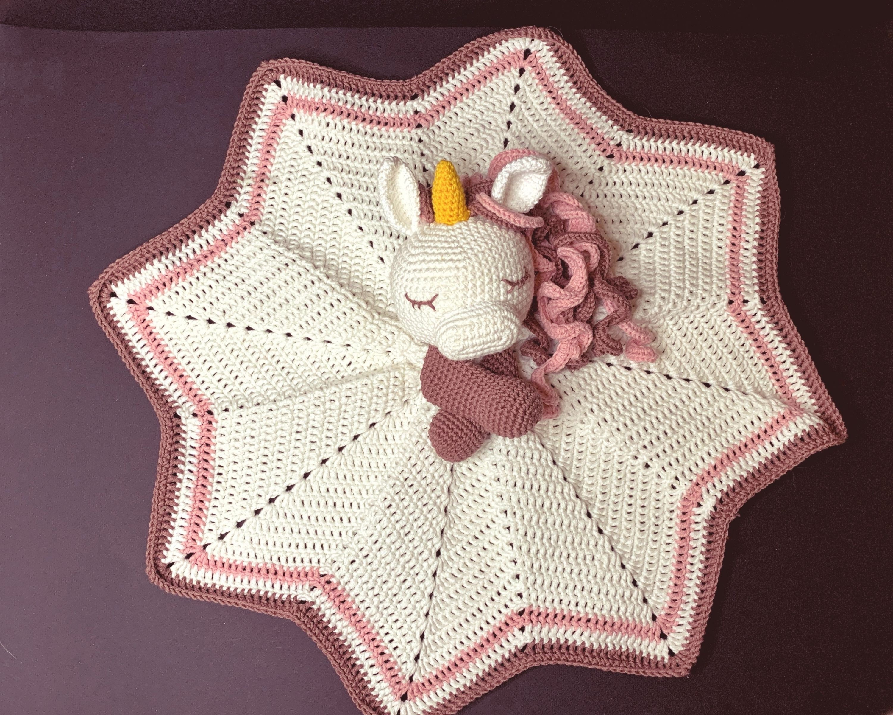 Unicorn snuggle blanket crochet pattern new arrivals