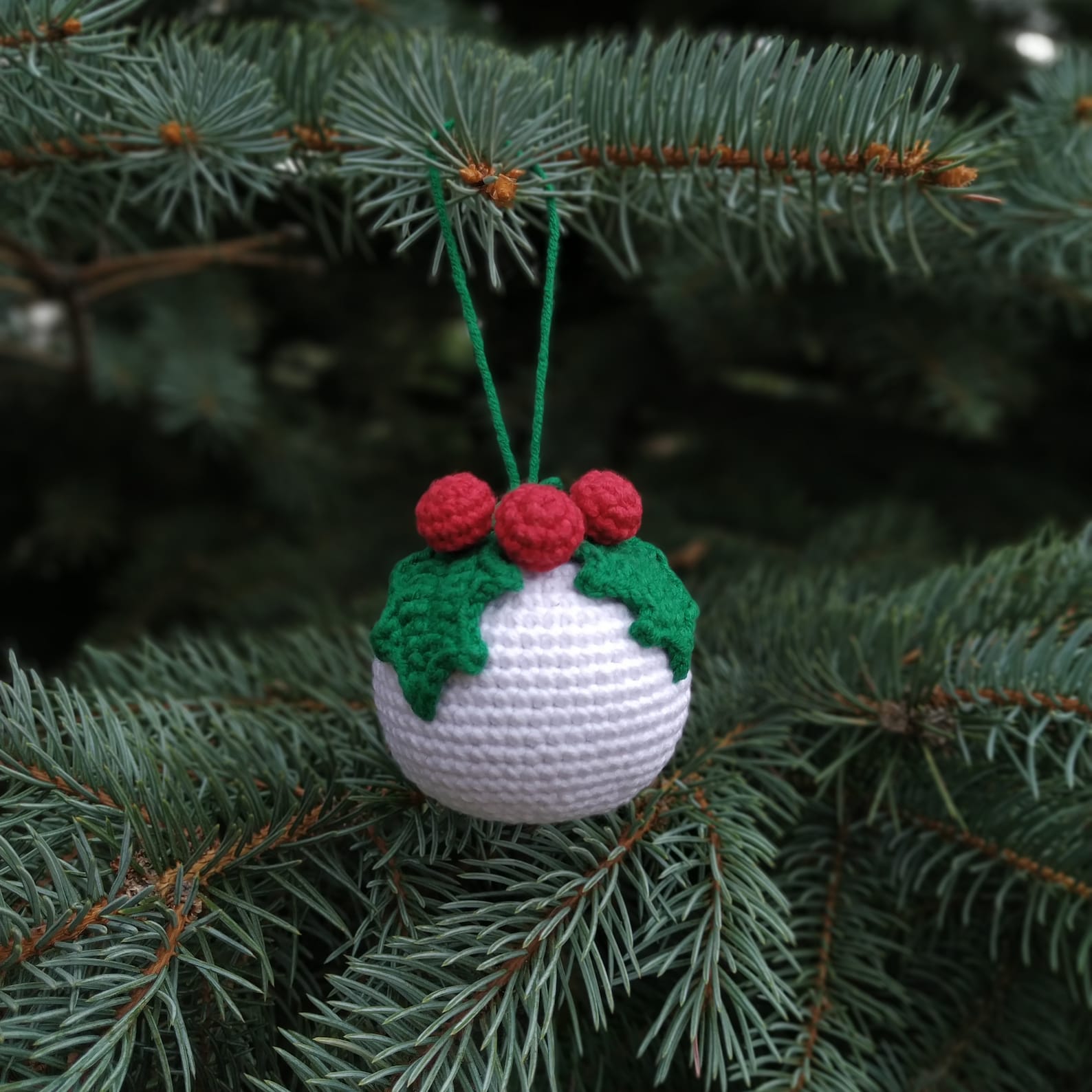 Новогодние игрушки крючком