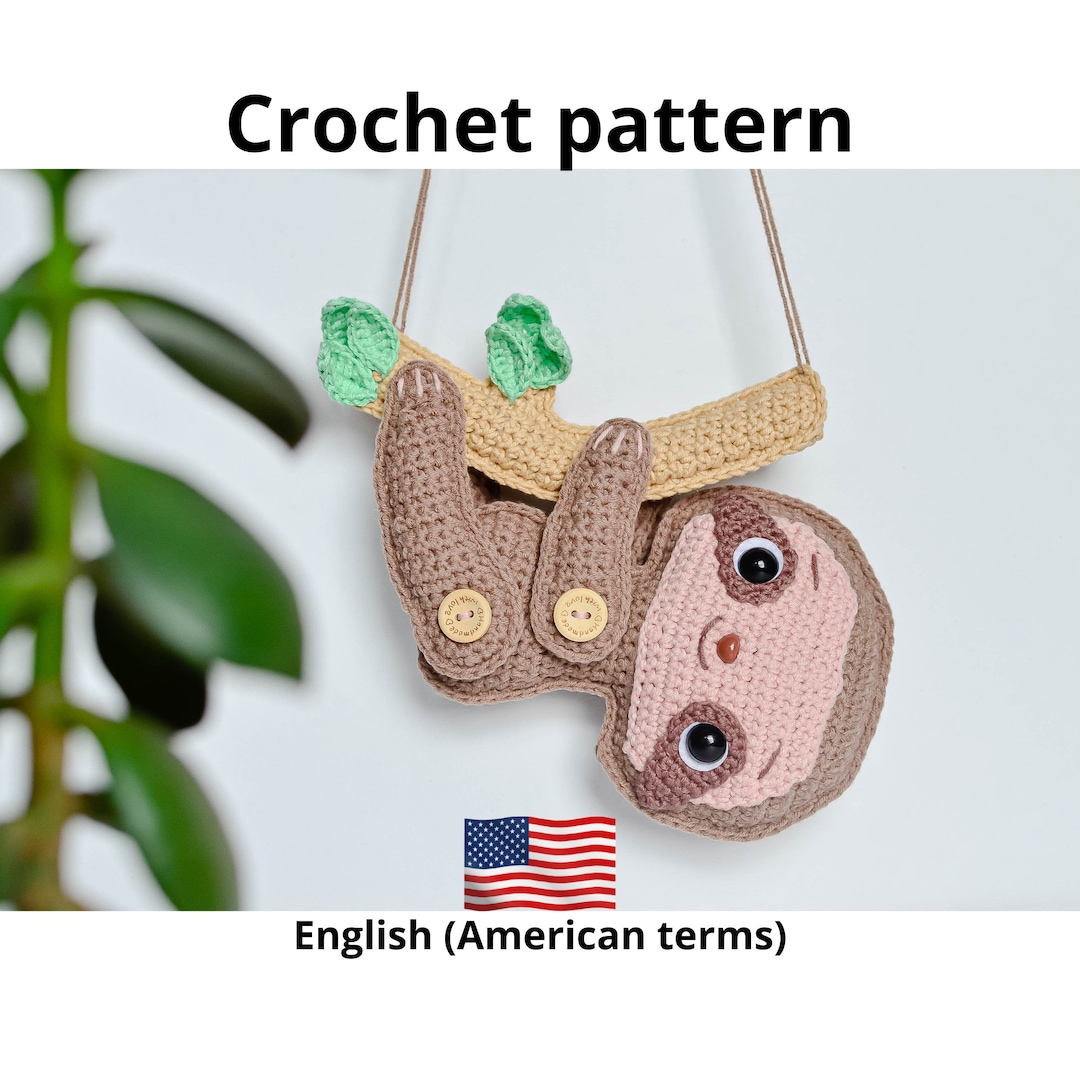 Ragdoll Sloth Crochet Pattern, Crochet Sloth, Amigurumi Pattern, Sloth ...