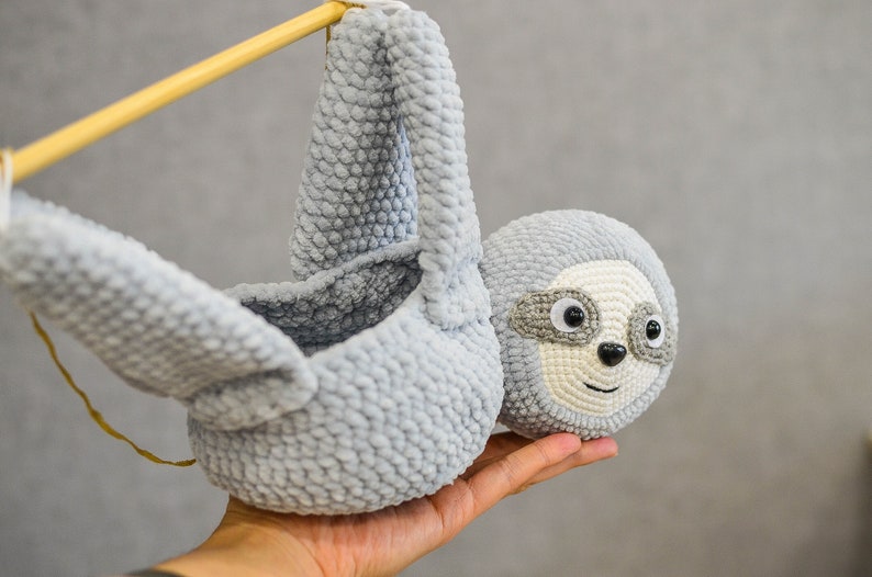 Sloth Planter Amigurumi Crochet Pattern PDF Tutorial | Etsy