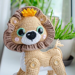 Lion Crochet Pattern - Amigurumi Patterns Pdf Tutorial - Lion Amigurumi ...