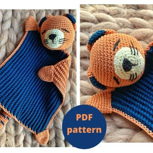 KITTEN Lovey Crochet Pattern | Security Blanket Toy | Amigurumi Comforter Cuddle Toy | PDF Easy Crochet Pattern | Lovey toy patterns