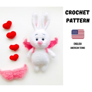 Crochet PATTERN bunny / easter bunny / BUNNY PATTERN / Crochet bunny tutorial / Crochet bunny pdf pattern / easter Crochet animals patterns