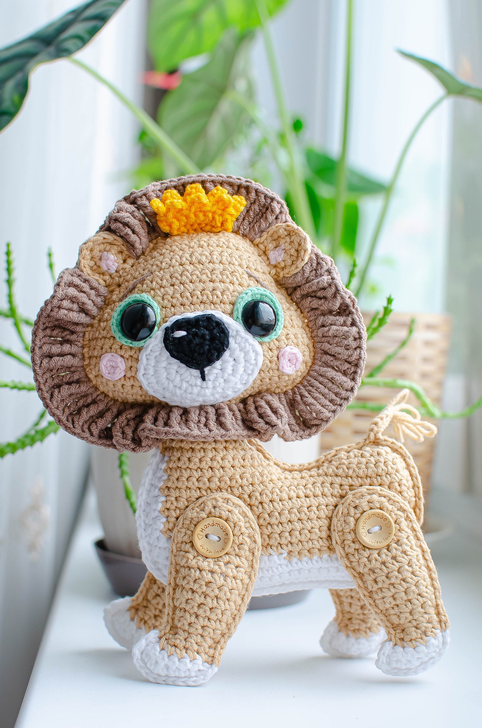 Lion Crochet Pattern Amigurumi Patterns Pdf Tutorial Lion - Etsy