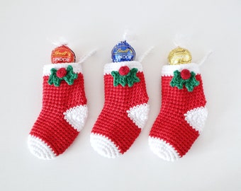 Crochet pattern Christmas stocking, Christmas ornaments, pdf pattern, Amigurumi doll patterns