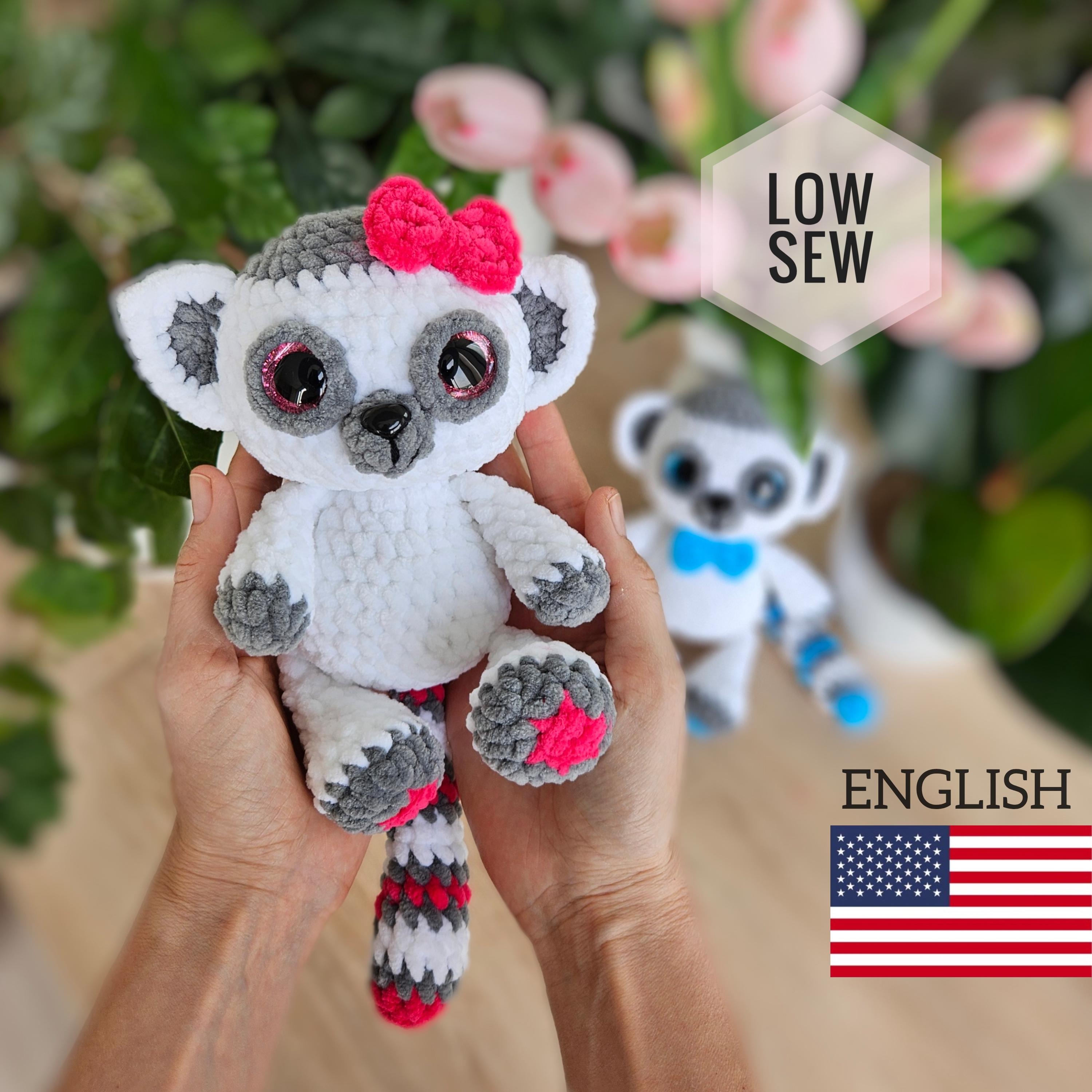 Knit Raccoon Pattern - Etsy Knit Raccoon Pattern - Etsy