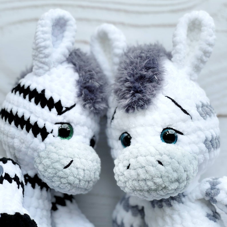 CROCHET PATTERN Zebra / Amigurumi Zebra Pattern / Easy Crochet Etsy