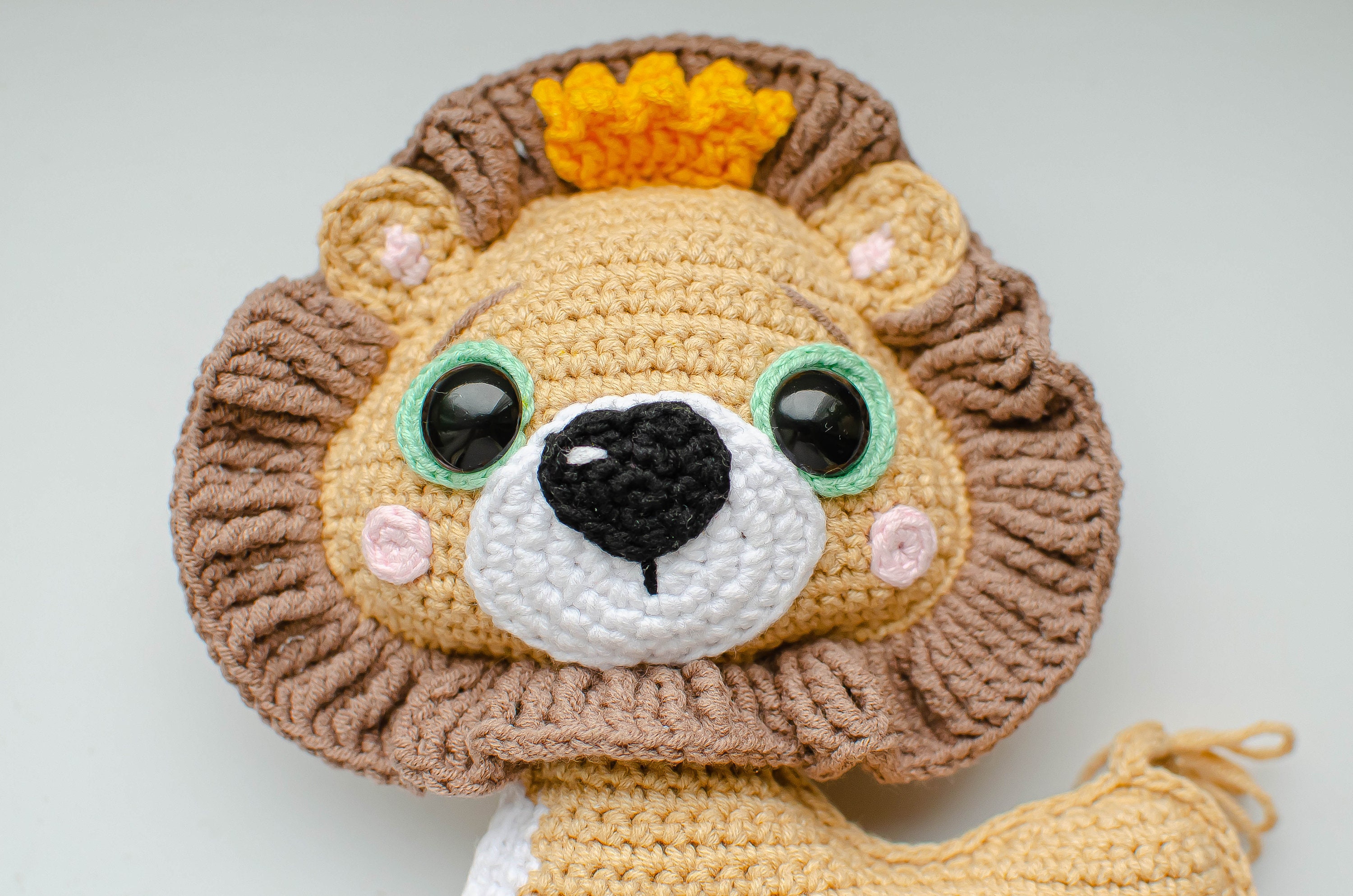 Lion Crochet Pattern - Amigurumi Patterns Pdf Tutorial - Lion Amigurumi ...