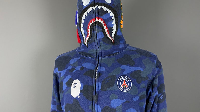bape x psg jacket