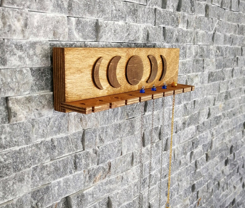 Pendulum Display Stand Holder for Wall With Moon Phases Inlay - Etsy