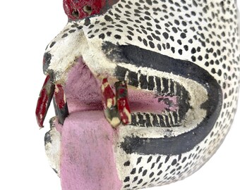 メキシコ 木彫りのマスク　木彫 彫刻 仮面 アート 芸美術 古道具 アンティーク メキシコ 木彫りのマスク 木彫 彫刻 仮面 アート 芸美術 古道具