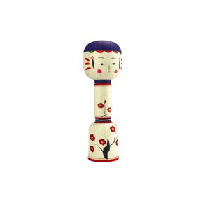 Kokeshi doll in Yajiro style / Wooden Japanese doll / Traditional Dento Kokeshi / Vintage Kokeshi / Collectible from Japan /