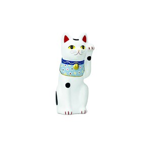 日本製ヴィンテージ招き猫置物 陶器製 幸運のお守り 装飾品 Z1 - Etsy 日本