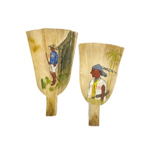 Korean hand fan uchiwa / RARE FIND!!