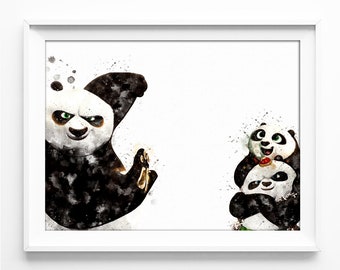 Kung Fu Panda Dreamworks Maitre Oogway Citation De Dessine Etsy