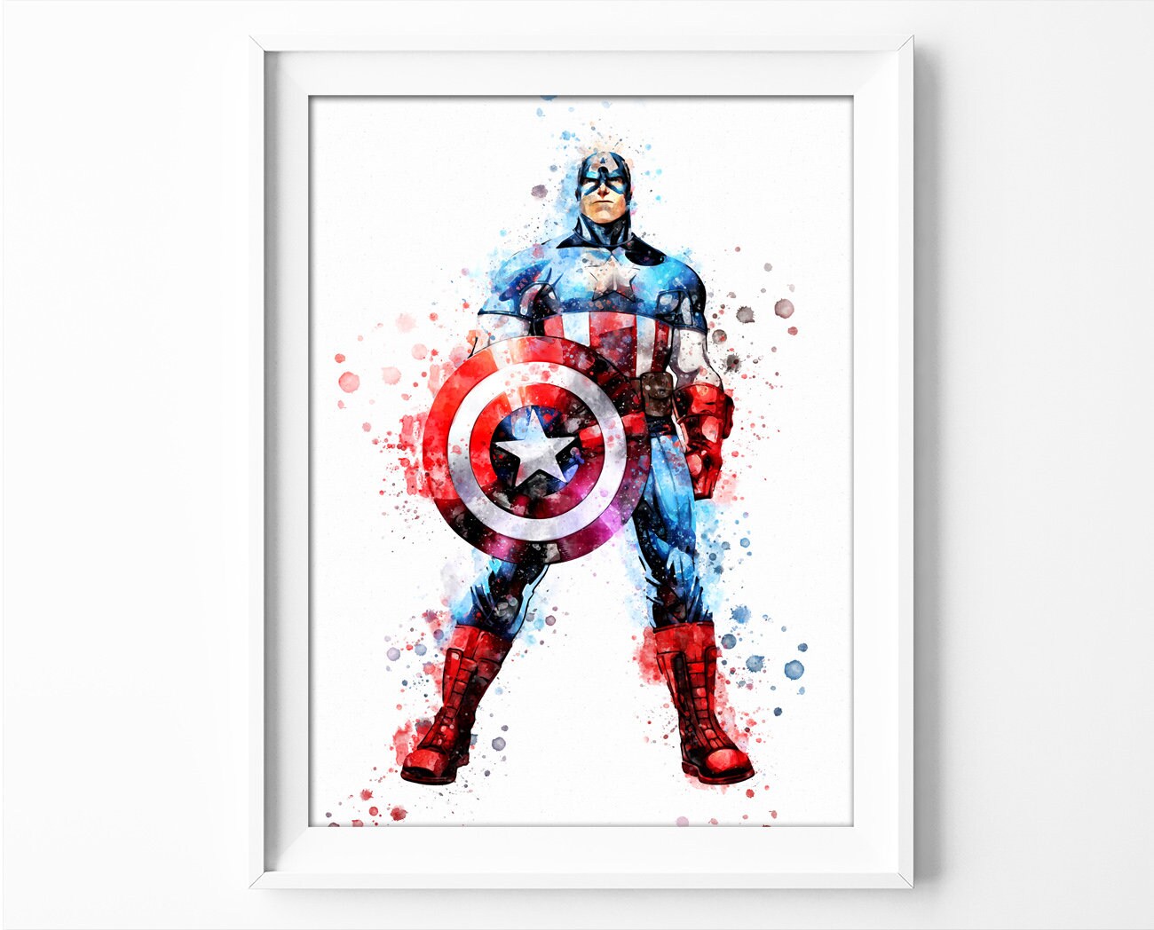 Steve Rogers Printable Art Avengers Instant Download Etsy