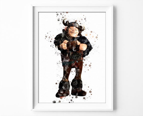 Snotlout Jorgenson Wie Man Trainieren Sie Ihren Drachen Etsy