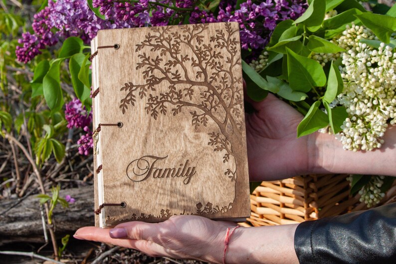 Wedding album Gift for couple Family photo album Scrapbook Etsy