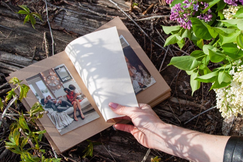 Wedding album Gift for couple Family photo album Scrapbook Etsy