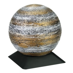 Planet Urn Jupiter Planet Cremation Urn Solar System Cremation Urn Like A Planet Themed Urn Sphere Shaped Urn For Ashes Urn For Adult Sphere