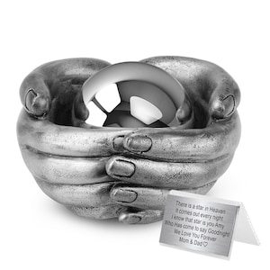 Kleine Baby-Asche-Urne für Kind-Urne-Gedenk-Urne-Kleiner Junge-Urne Kind-Urne Kinder-Urne Engel-Urne Personalisieren Kind-Urne Kind-Sohn-Urne
