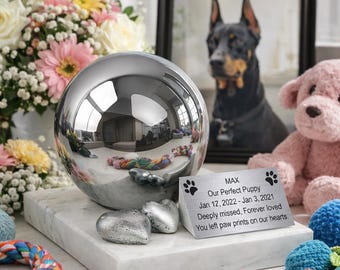 Pet Cremation Urn For Ashes Urn Unique Memorial Urn For Dogs and Cats Ashes Pet Urn For Pet Ashes Cremation Urn For Animal Memorial Urn Home