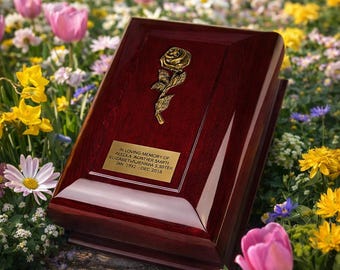 Wooden Cremate Urn For Ashes Adult Memorial Casket Personalised Cremation Wooden Urn For Human Ashes Urn Wood Burial Urn Lrge Wooden Urn Ash