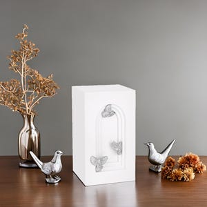 Unieke artistieke crematin-urn voor volwassen kathedraal begrafenis herdenkingsurn voor as Modern Memorial
