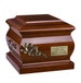 Wooden Cremation Urn for Adult Unique Memorial Italian Funeral Urn for Ashes  Human Cremation Urn , Pet Urn 