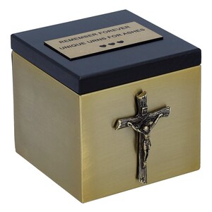 Unique Gold Keepsake Little Box For Ashes Mini Urn Gold Urn For Part of Ashes Decorative Box Personalized Keepsake Premium Urn