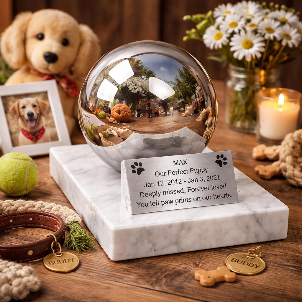 Personalized Pet Cremation Urn for Cat or Dog Ashes Urn for Animal ...