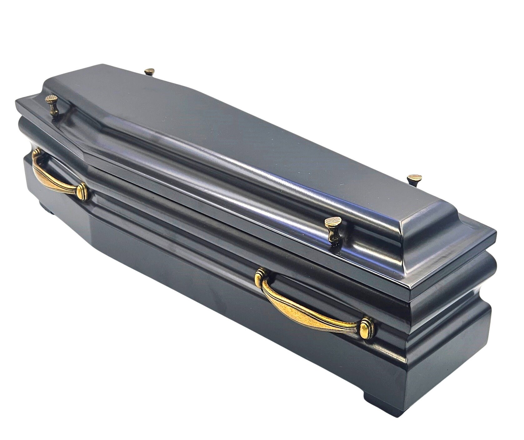 Coffin Shaped Urn for Human Ashes Coffin Casket for Cremate Ashes Wooden  Coffin Urn for Burial Ashes Black Coffin for Adult Urn Personalise - Etsy