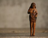 Very old wooden ashinaga tenaga netsuke japanese antiques ojime inro kimono accessory