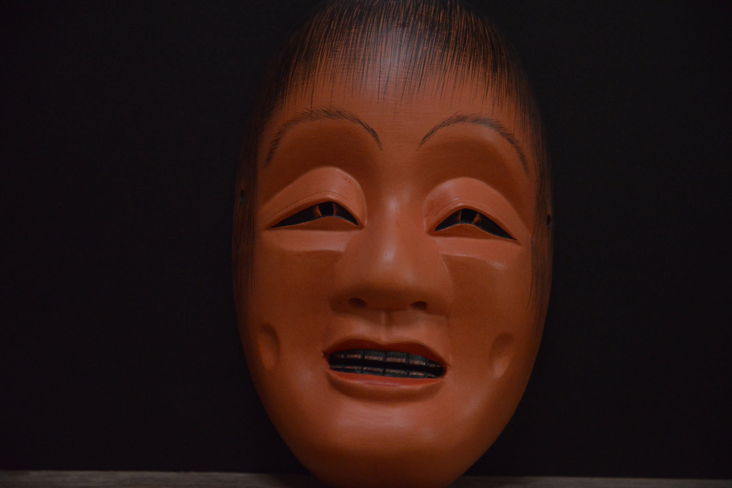 Shojo Woodcarving Noh Mask ' Heavy Drinker' Japanese - Etsy