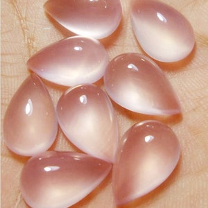 Natural teardrop Rose quartz Gemstone All mm sizes available 4x6,5x7,5x8,6x9,7x10,8x12,9x13,10x14,12x16,13x18,15x20,16x22, 18x25, 20x30mm
