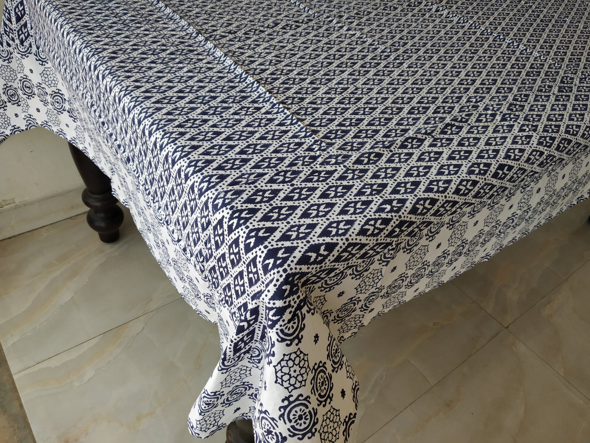 Nappe Imprimée En Coton