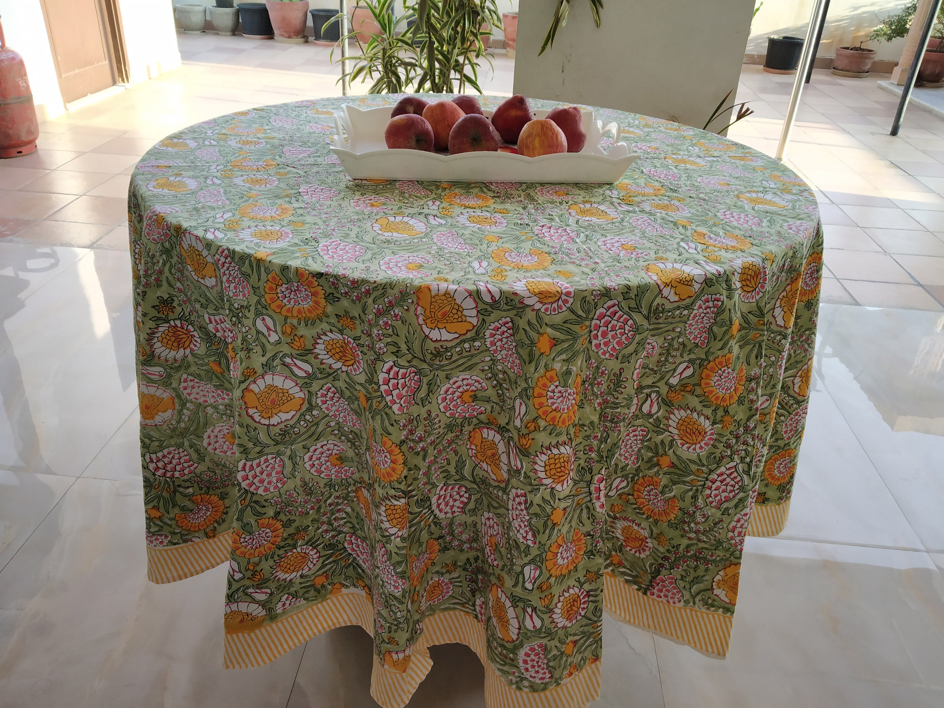 Nappe ronde De Noël,