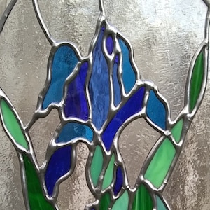 Stained Glass Iris