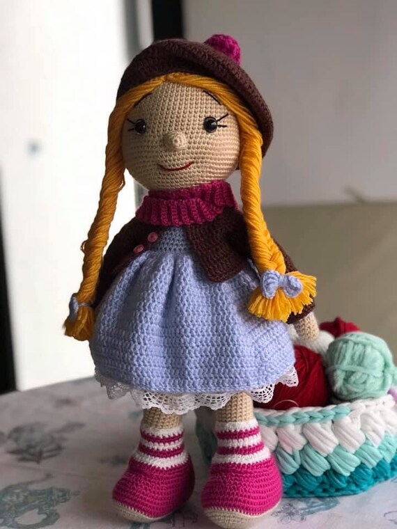 etsy knitted dolls