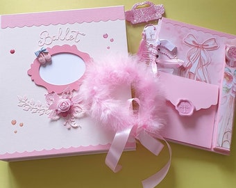 album diario ballerina personalizzabile con il nome